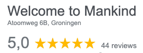 Welcome to Mankind beoordeling op Google