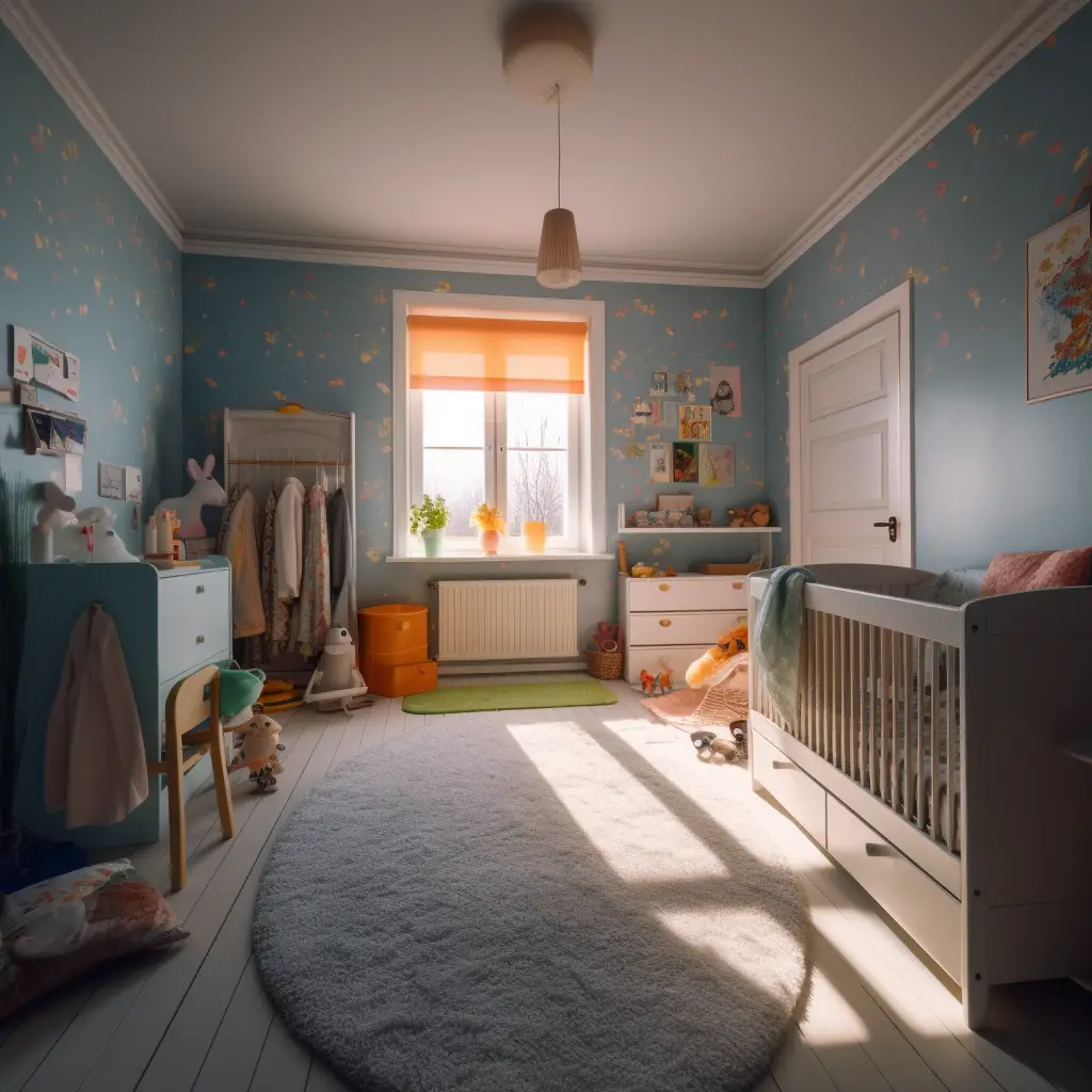 Babykamer volledig ingericht
