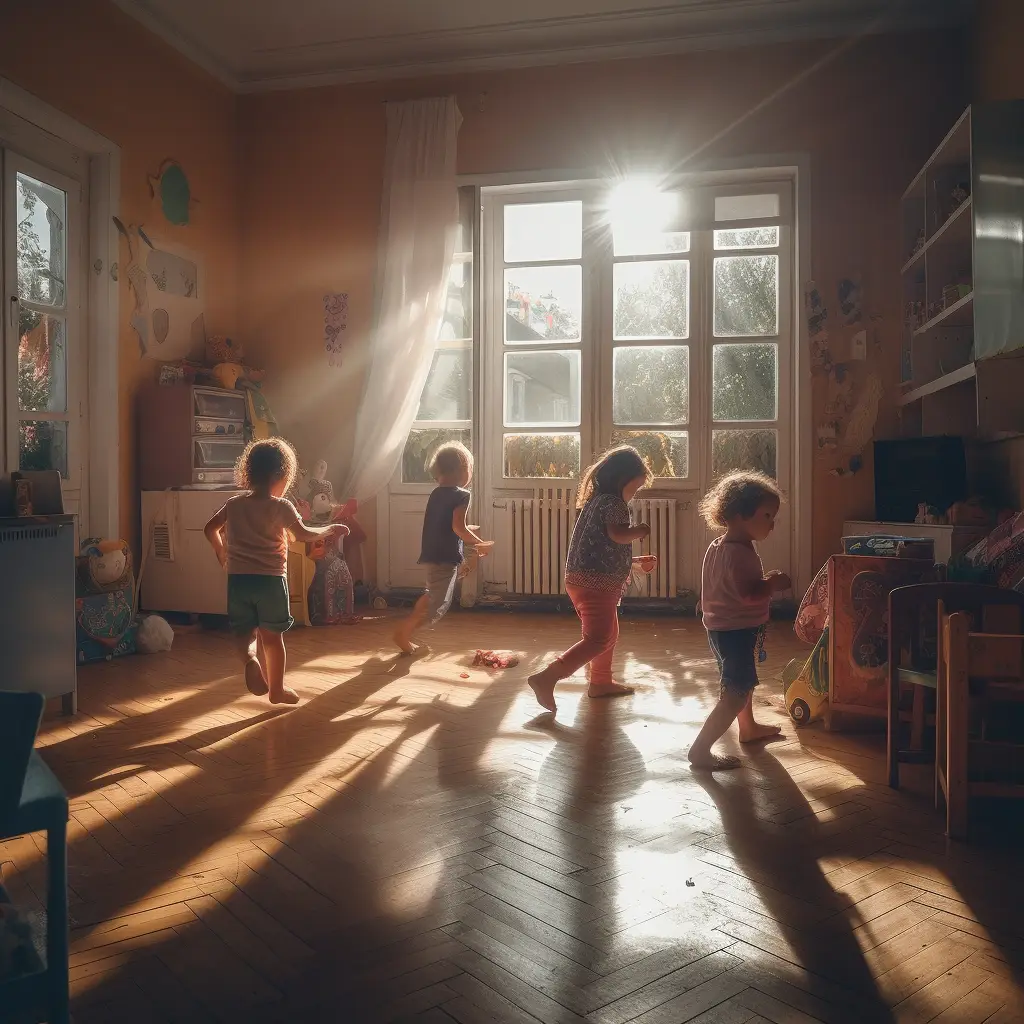 Kinderen op een kinderopvang met kinderopvangtoeslag