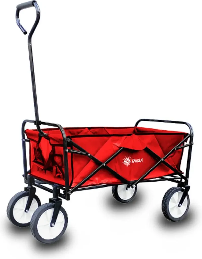 Opvouwbare bolderkar voor weinig budget