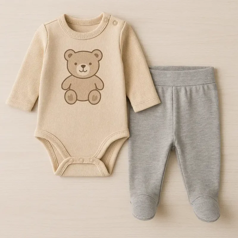 Een setje babykleding